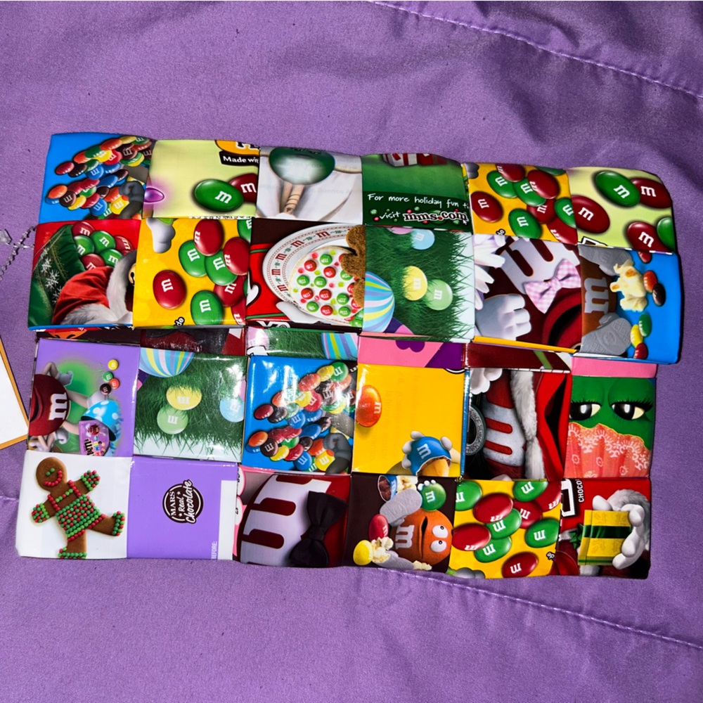 M&M Clutch and Wallet Multicolored